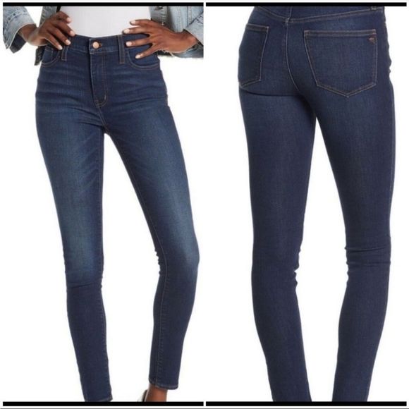 Madewell Denim - Madewell 9” Mid-Rise Skinny Jeans